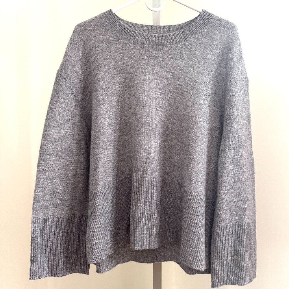JOIE WOMEN LONG SLEEVE 100% 2-PLY CASHMERE SWEATER NWT - Wide Cuffs